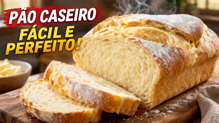 Como Fazer Pão de Forma Caseiro Super Macio, Fácil e Econômico