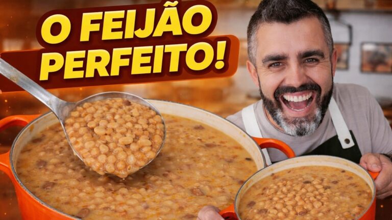 Como Fazer Feijão Carioca com Caldinho Grosso, Bacon e Calabresa