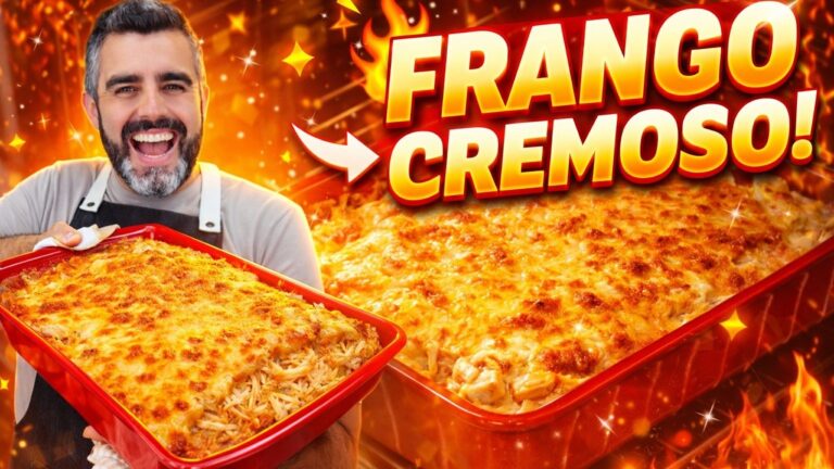 Como Fazer Frango Cremoso na Travessa: Almoço Completo, Fácil e Rápido