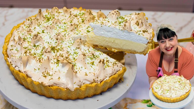 Como Fazer Torta de Limão com Merengue e Massa Crocante Fácil e Rápida