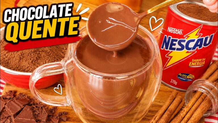 Chocolate Quente Cremoso de Cafeteria: Receita Fácil e Perfeita para o Inverno