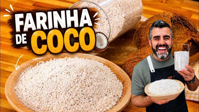 Como Fazer Farinha de Coco Caseira: Saudável, Nutritiva e Econômica