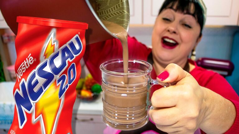 Como Fazer Chocolate Quente Cremoso Barato com Nescau na Panela