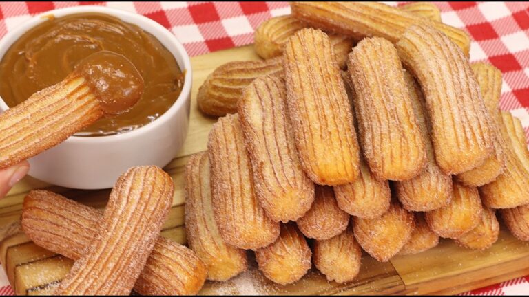 Churros Caseiros Crocantes e Macios: Receita Fácil com Massa Perfeita
