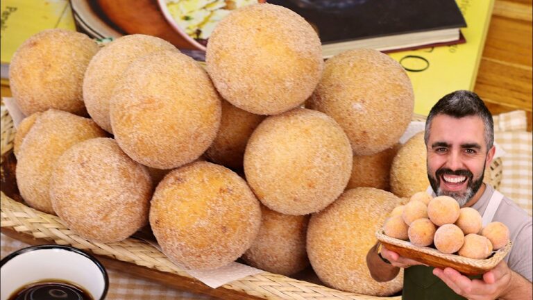 Como Fazer Bolinho de Chuva Sem Trigo e Sem Leite: Fofinho, Rápido e Delicioso