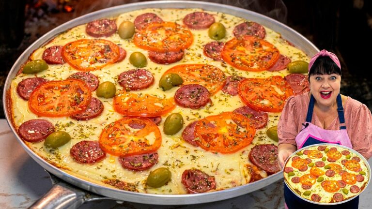 Como Fazer Pizza de Liquidificador Rápida e Deliciosa em 30 Minutos
