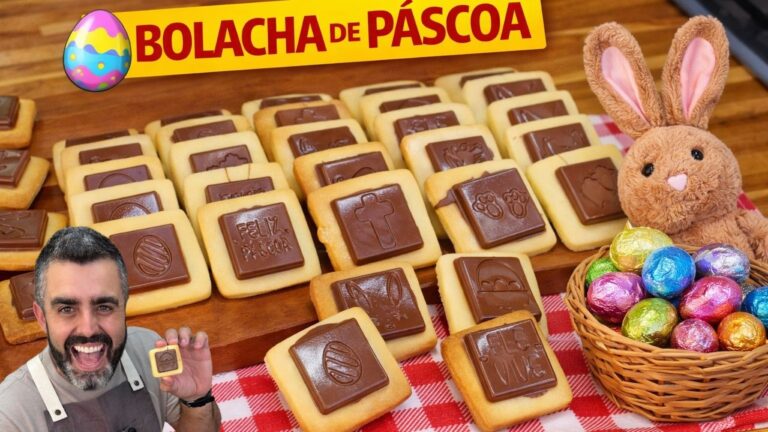 Como Fazer Bolachinhas de Páscoa com Chocolate: Receita Fácil, Econômica e Deliciosa